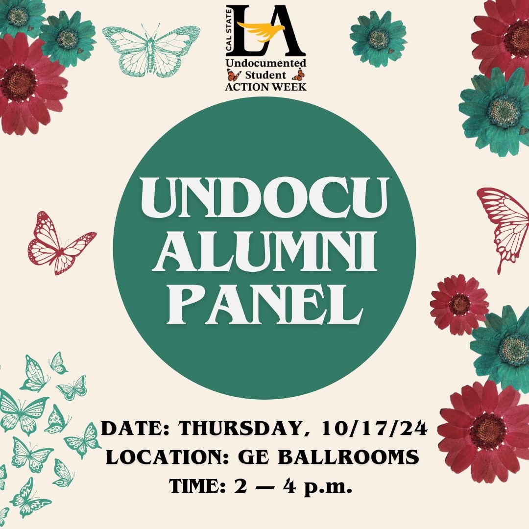 UndocAlumni Panel flyer