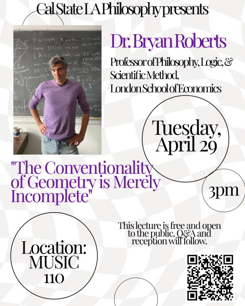 Bryan Roberts talk flyer