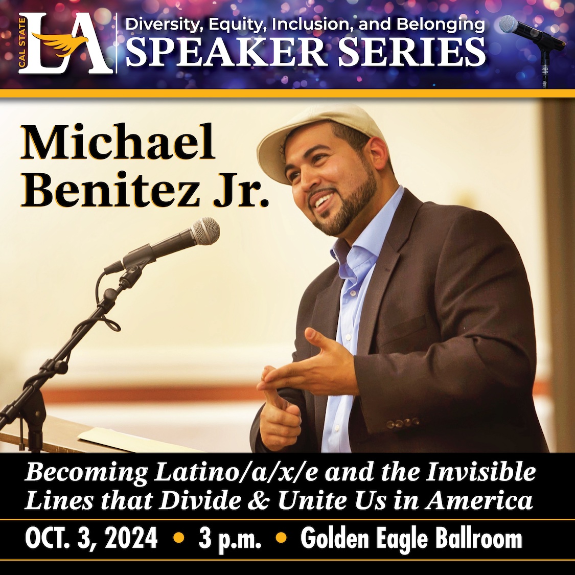 DEIB Speaker Series featuring Michael Benitez Jr.