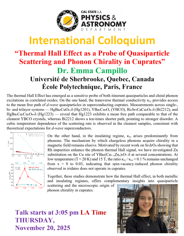 Emma Campillo Colloquium