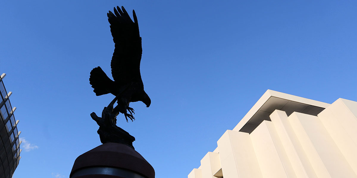 Golden Eagle statue