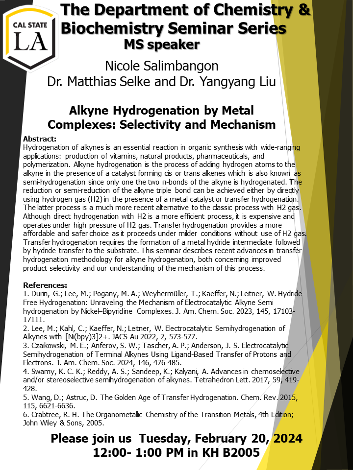 Feb. 20 Seminar