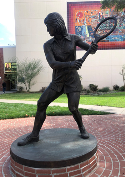 Billy Jean King Statue