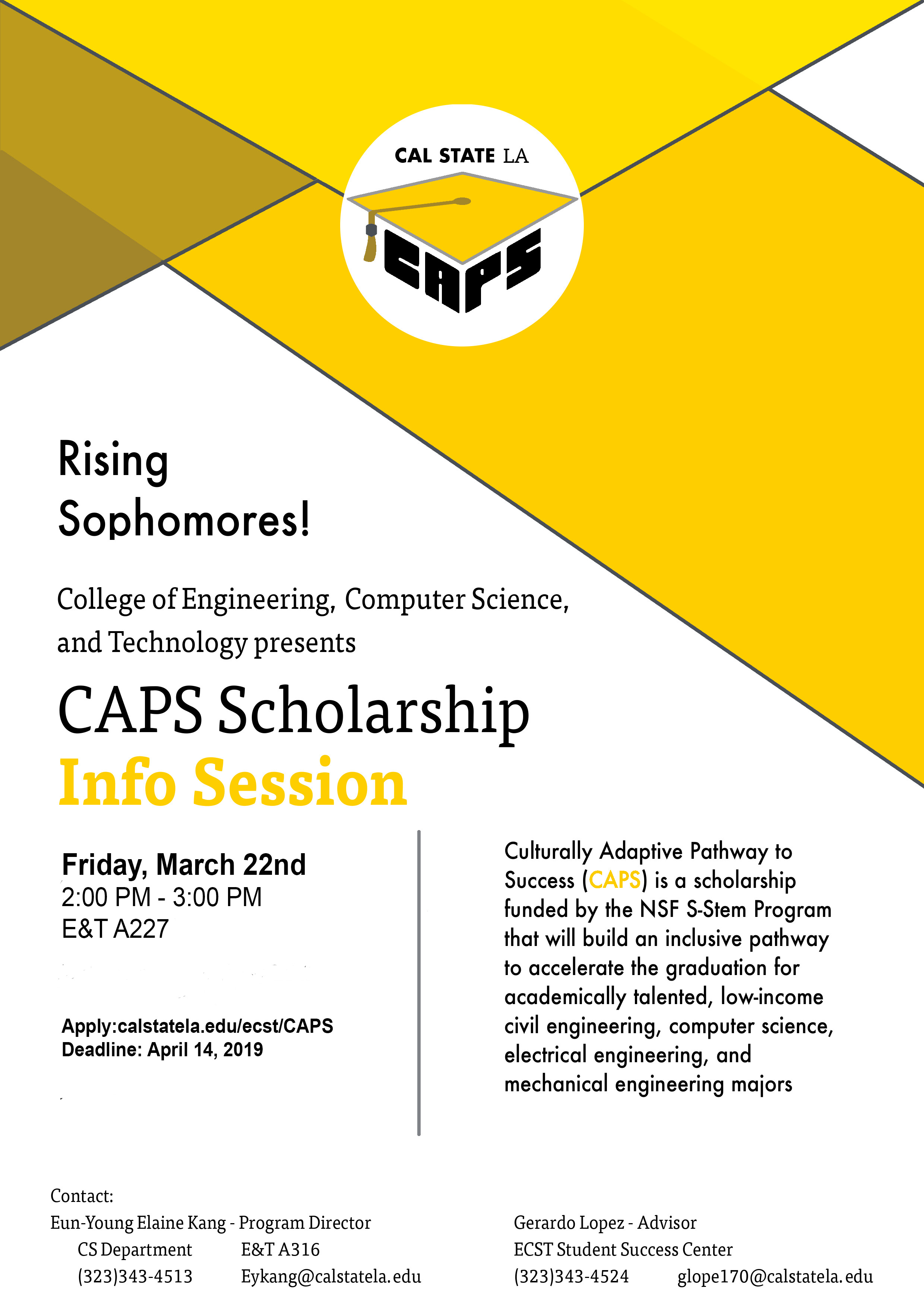 CAPS flyer