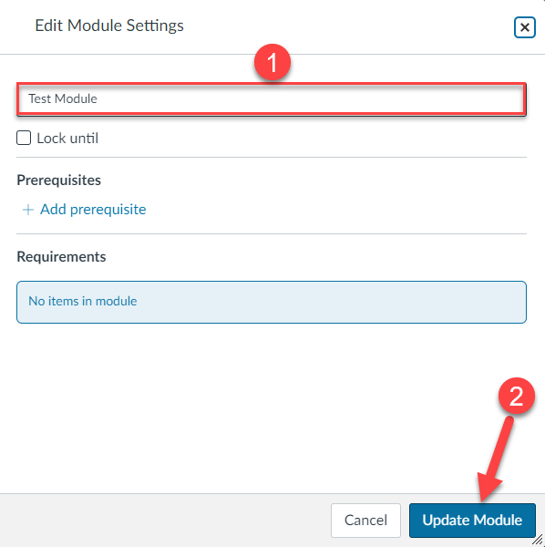 Renaming Module (2)