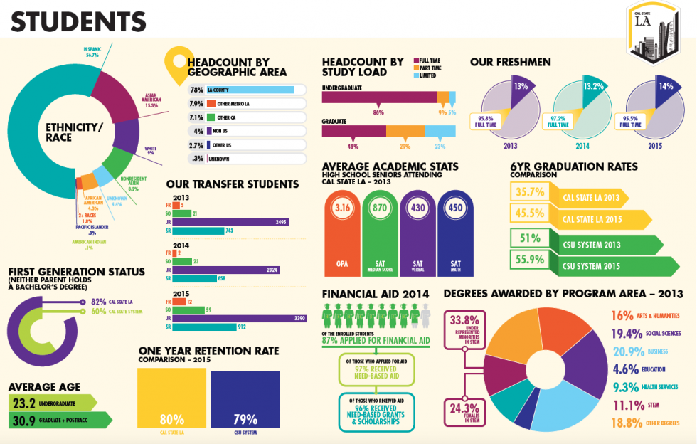 Student Demographic Iconographics