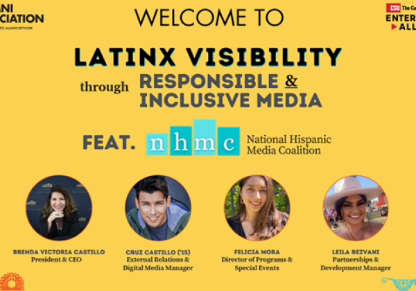 Latinx Visibility through responsible and inclusive media featuring the national Hispanic media coalition