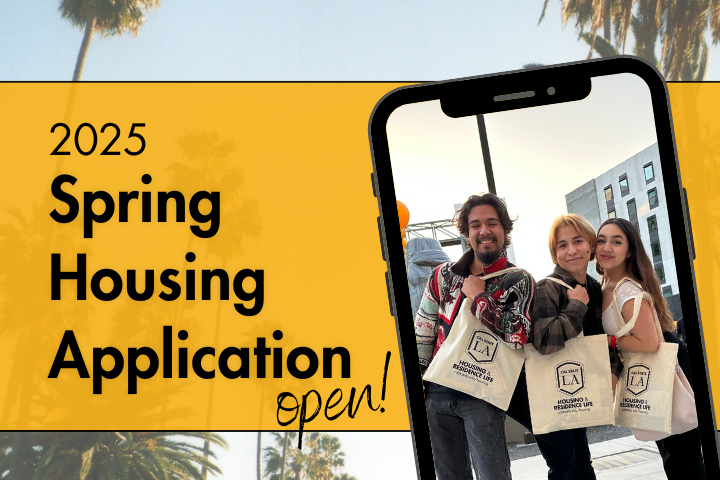 2025 Spring Housing Application open!