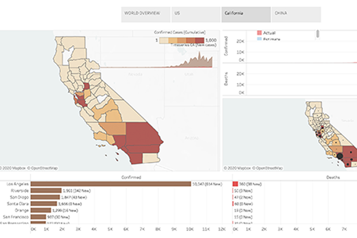 map of california