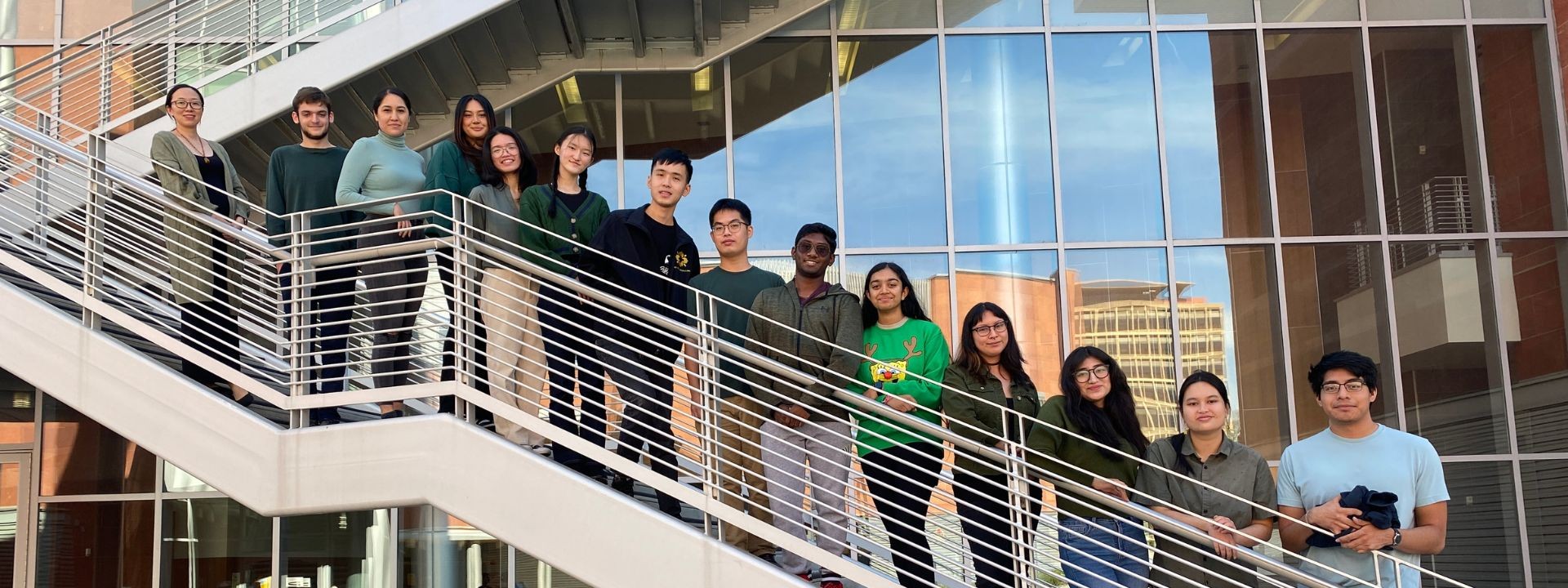 Our Fall 2022 Group Picture! Recreating the Chemistry Faculty Picture.